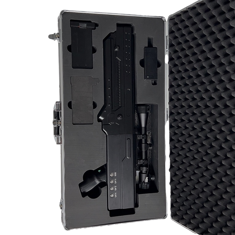  商河手持便携式枪型低空防御反制四通道B型