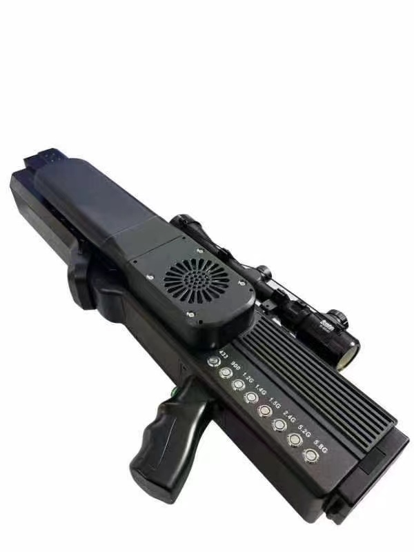  商河手持便携式枪型低空防御反制八通道